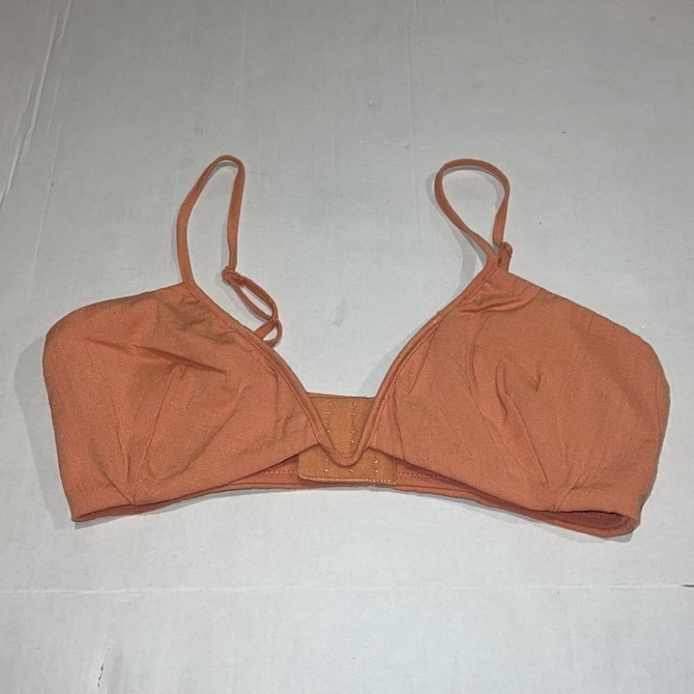 Intimately FP Suri Stretch Woven V-neck Bralette in Canyon moon size Small - Picture 3 of 14